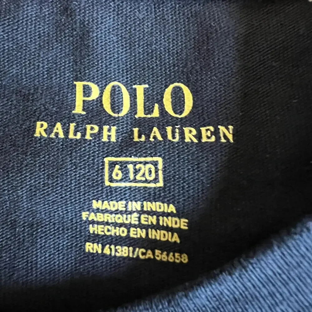 Polo Ralph Lauren Black Tee